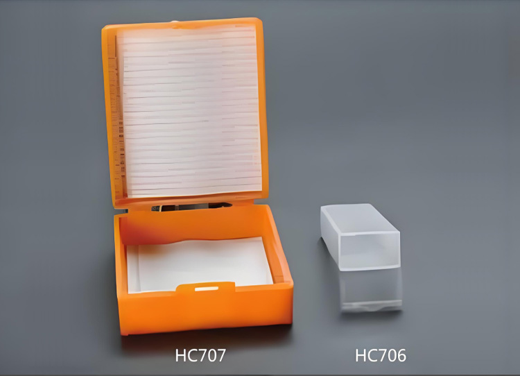 载玻片盒、 载玻片滑动器 、铜染色架